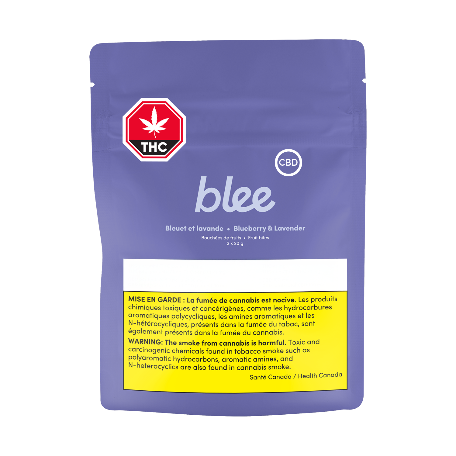 Bleuet et Lavande CBD | SQDC